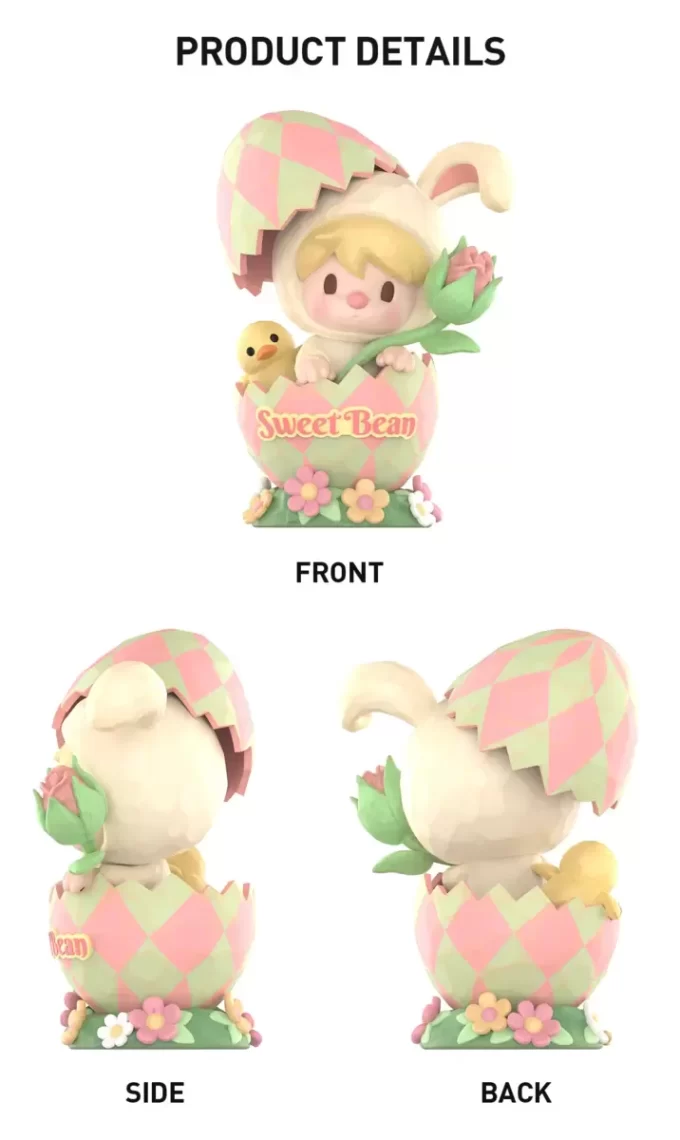 Figurine de lapin de Pâques Sweet Bean