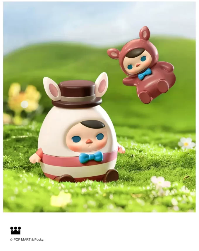 Figurine de lapin œuf PUCKY