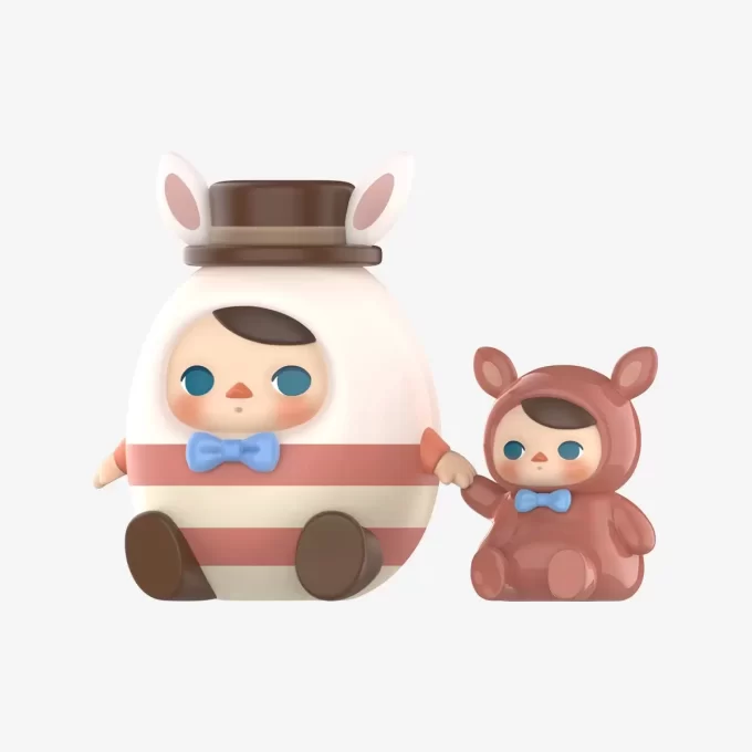 Figurine de lapin œuf PUCKY
