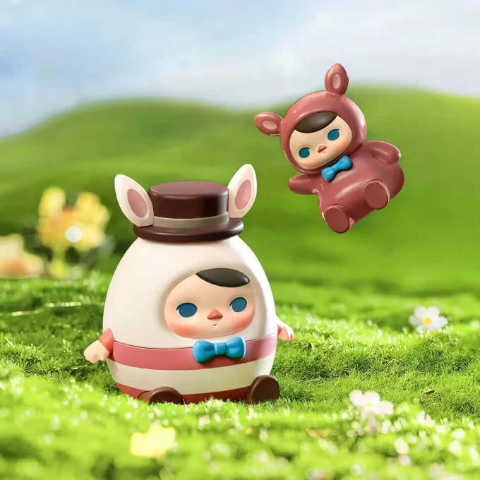 Figurine de lapin œuf PUCKY
