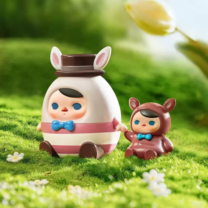 Figurine de lapin œuf PUCKY