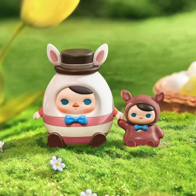 Figurine de lapin œuf PUCKY