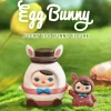 Figurine de lapin œuf PUCKY