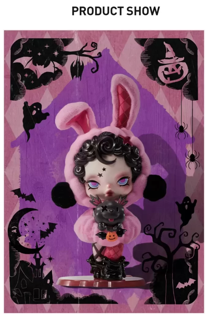 Figurine de lapin ou de chien SKULLPANDA