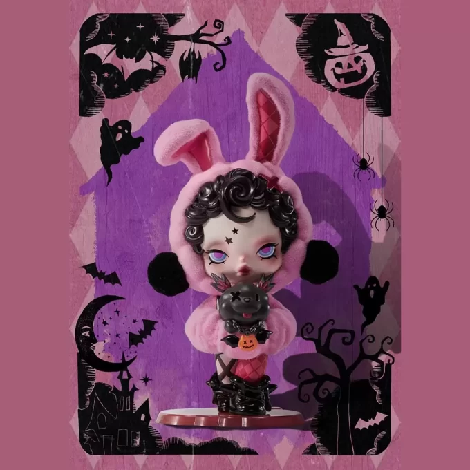Figurine de lapin ou de chien SKULLPANDA