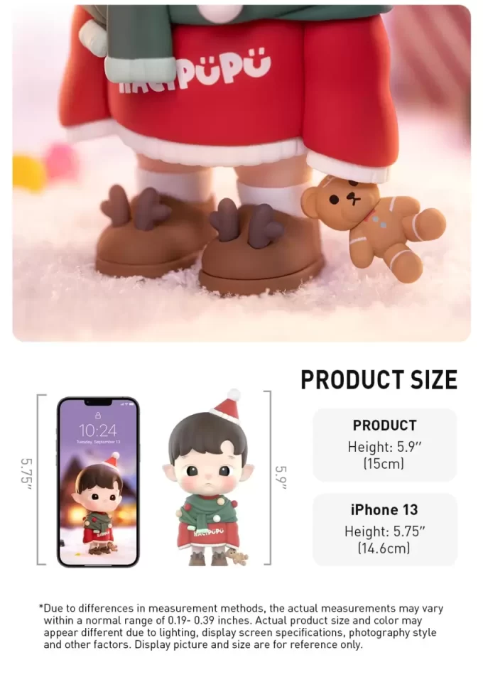 Figurine de Noël HACIPUPU