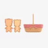 Figurine de panier de biscuits aux haricots sucrés Figurine de panier de biscuits aux haricots sucrés
