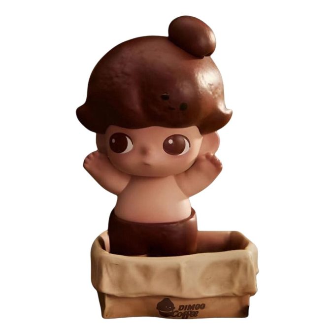 Figurine en blister Dimoo Coffee Beans B, 7 cm, « Coffee Bean A »