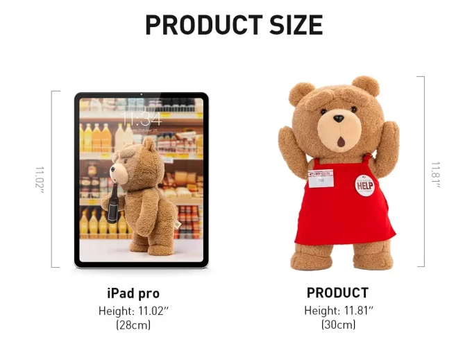 Figurine en peluche Ted2-ted Figurine en peluche Ted2-ted