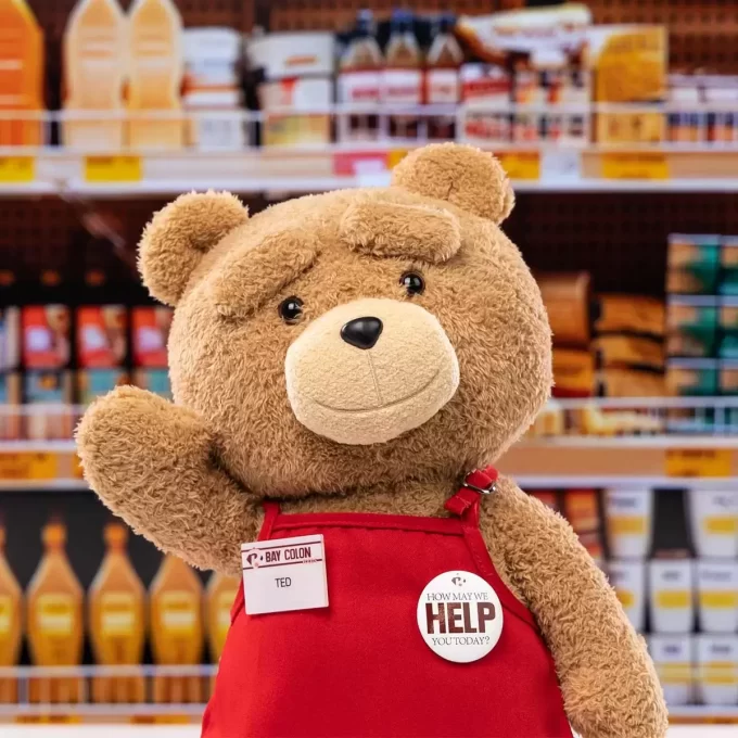 Figurine en peluche Ted2-ted Figurine en peluche Ted2-ted