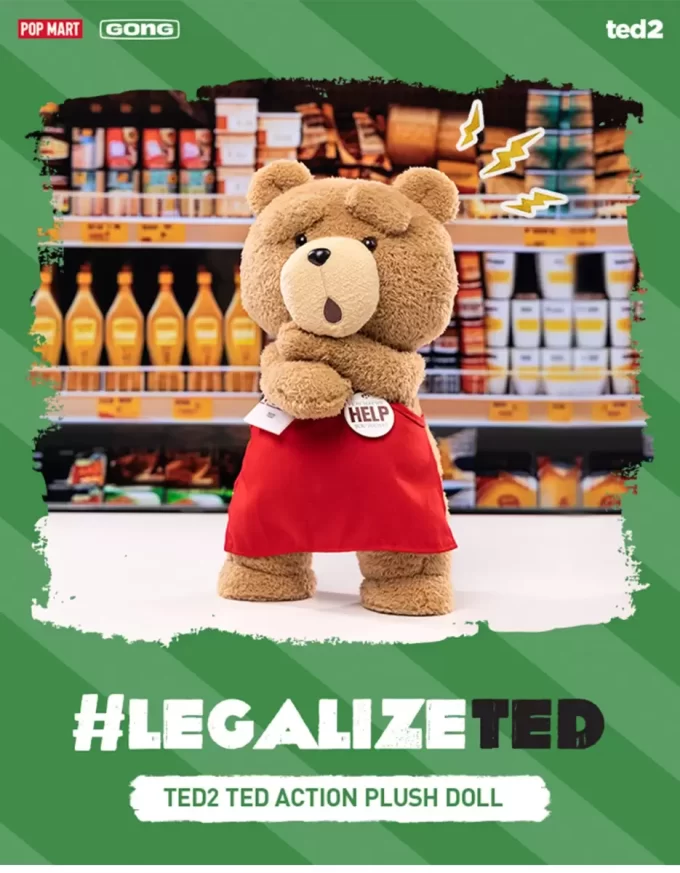 Figurine en peluche Ted2-ted Figurine en peluche Ted2-ted