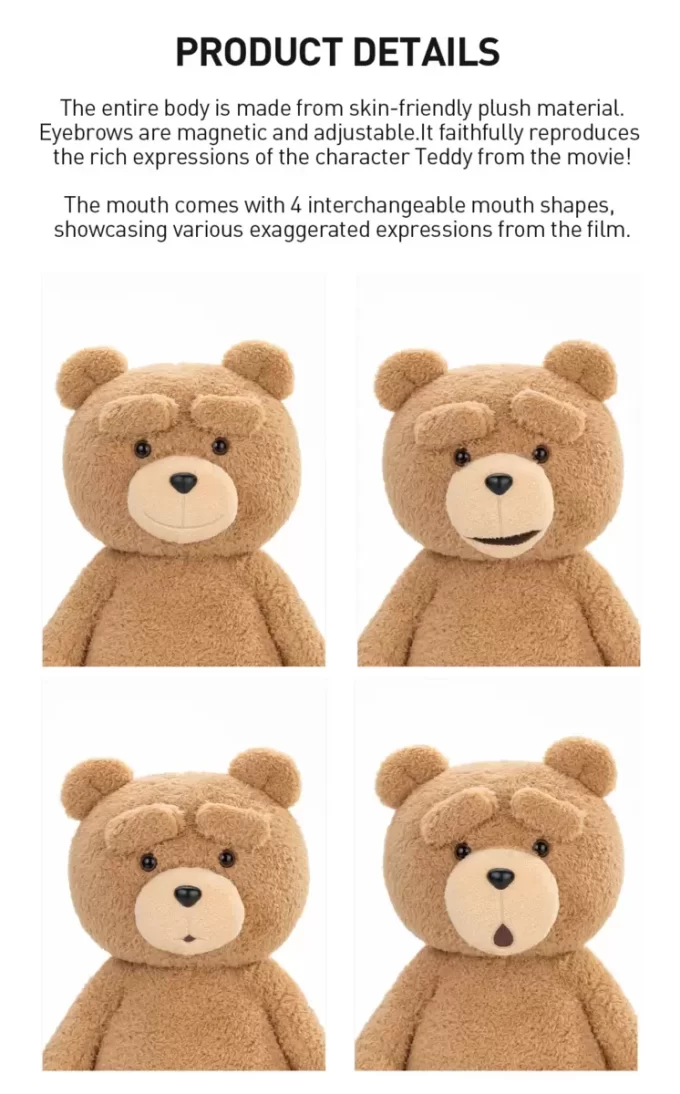 Figurine en peluche Ted2-ted Figurine en peluche Ted2-ted