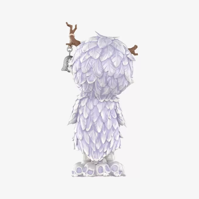 Figurine en plumes en céramique Hirono