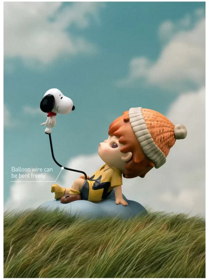 Figurine Hirono × Snoopy