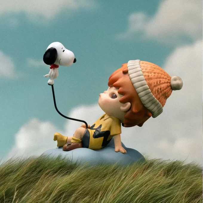 Figurine Hirono × Snoopy
