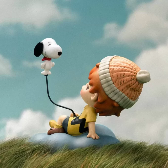 Figurine Hirono × Snoopy