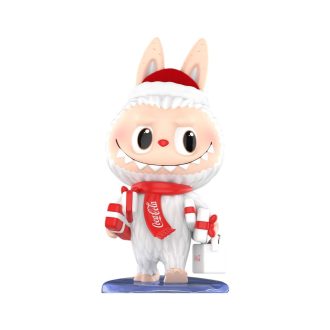 Figurine Labubu Pop Mart x Coca-Cola The Monsters « Livraison de cadeaux »