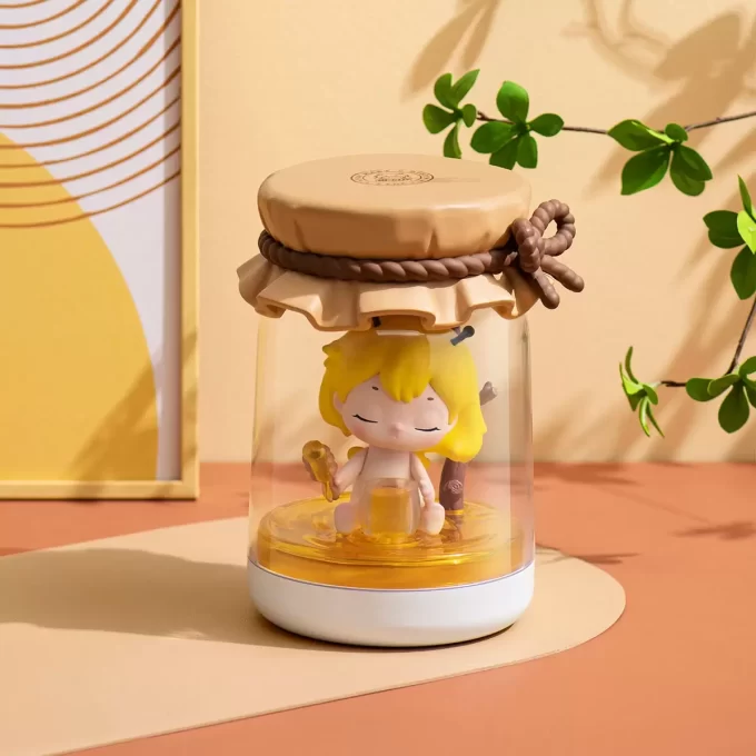 Figurine lumineuse en pot HONEY BEEDY