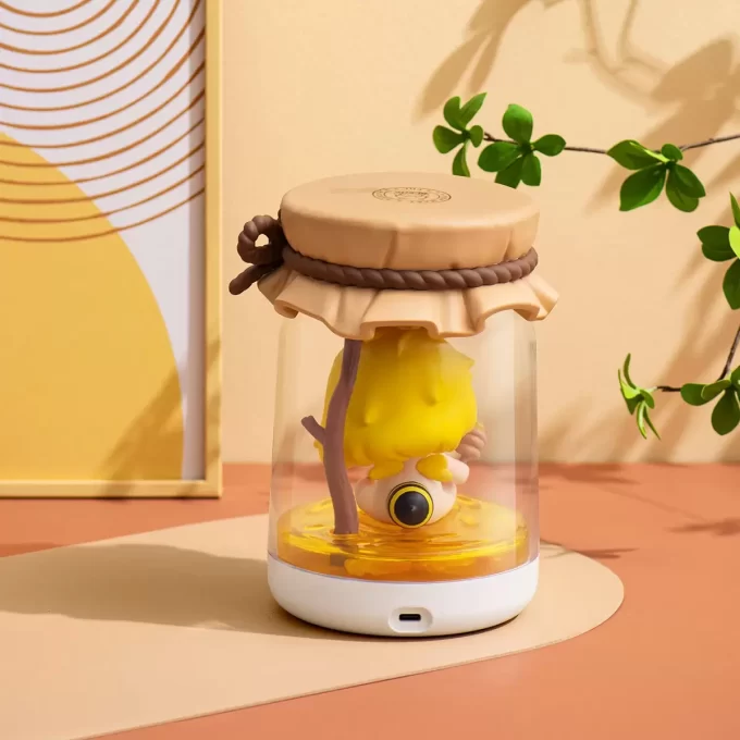 Figurine lumineuse en pot HONEY BEEDY