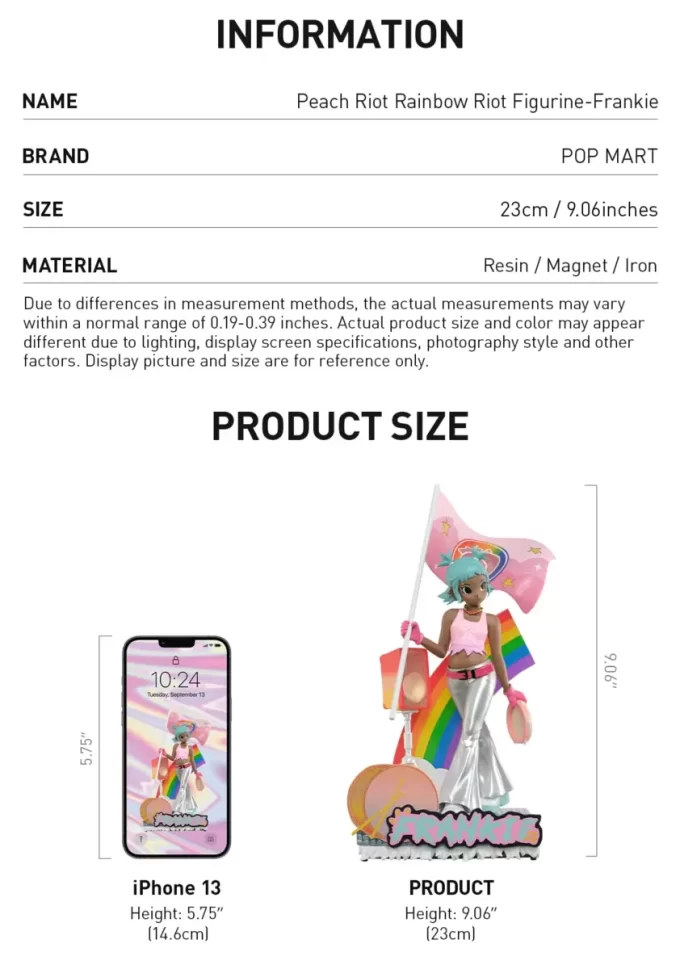 Figurine Peach Riot Rainbow Riot – Frankie