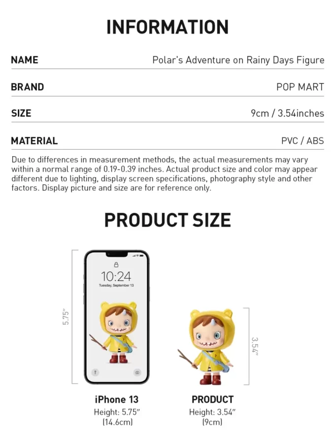 Figurine Polar’s Adventure On Rainy Days Figurine Polar’s Adventure On Rainy Days