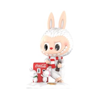 Figurine Pop Mart x Coca-Cola Les Monstres Labubu « Petit Bonhomme de Neige »