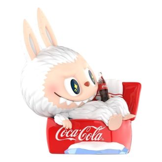 Figurine Pop Mart x Coca-Cola The Monsters Labubu « Canapé spécial »