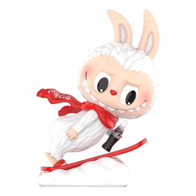 Figurine Pop Mart x Coca-Cola The Monsters Labubu « Snowy Mountain »