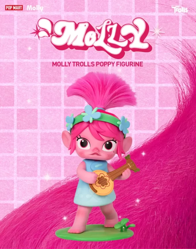Figurine Poppy des Trolls de Molly