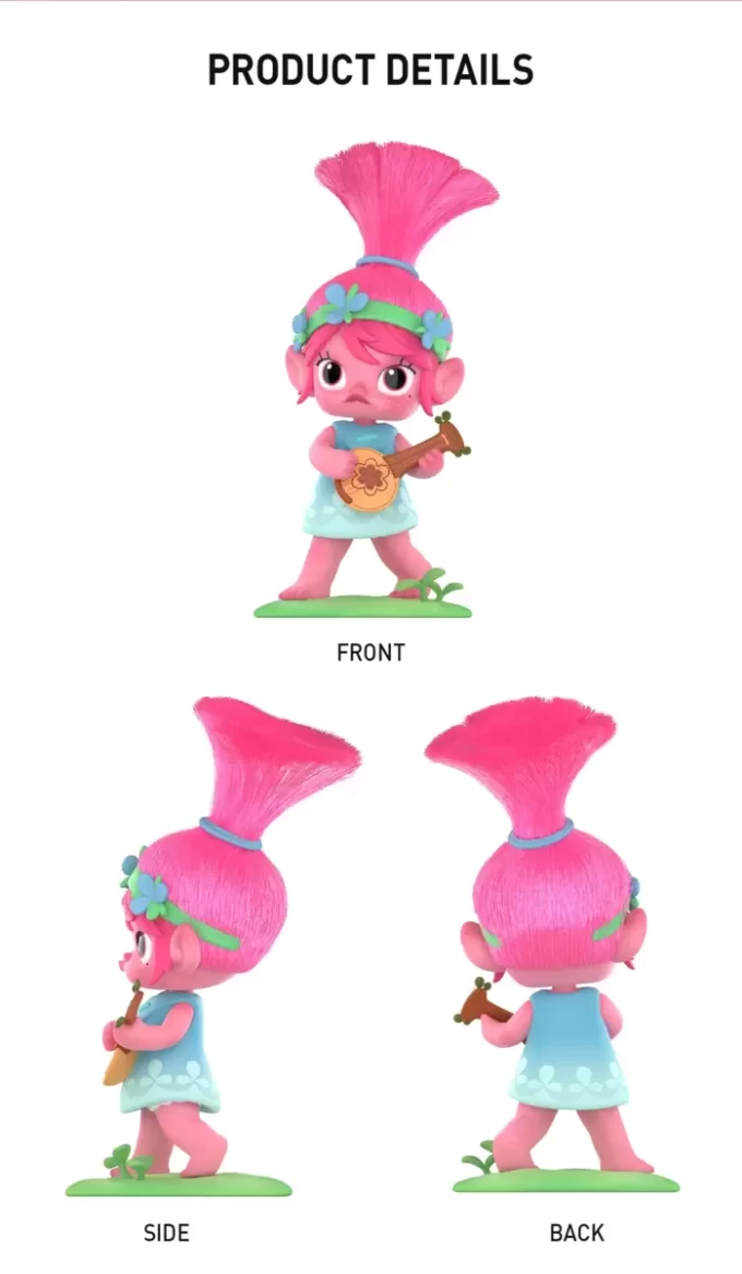 Figurine Poppy des Trolls de Molly