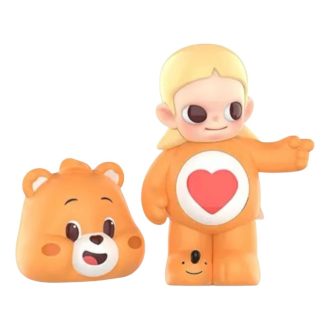 Figurines Bisounours Pop Mart x Zsiga « Ours au cœur tendre et doux »