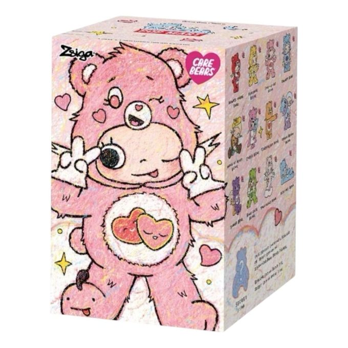 Figurines Care Bear Pop Mart x Zsiga, coffret scellé (1 boîte aveugle)