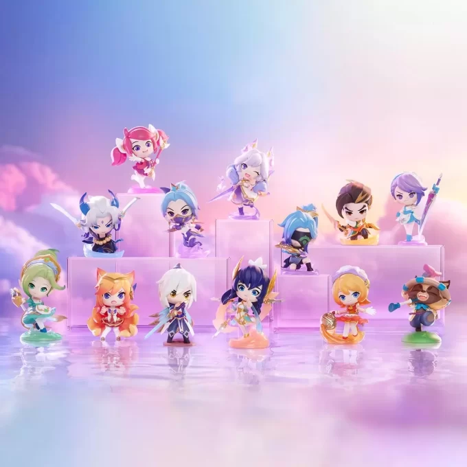 Figurines Chibi de la série Fight For The Golden Spatula Figurines Chibi de la série Fight For The Golden Spatula