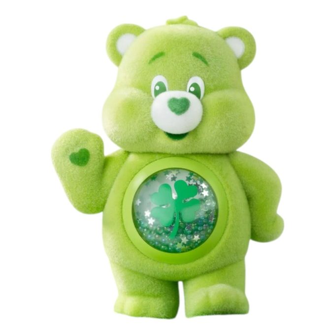 Figurines câlins colorées Care Bears « Ours porte-bonheur »