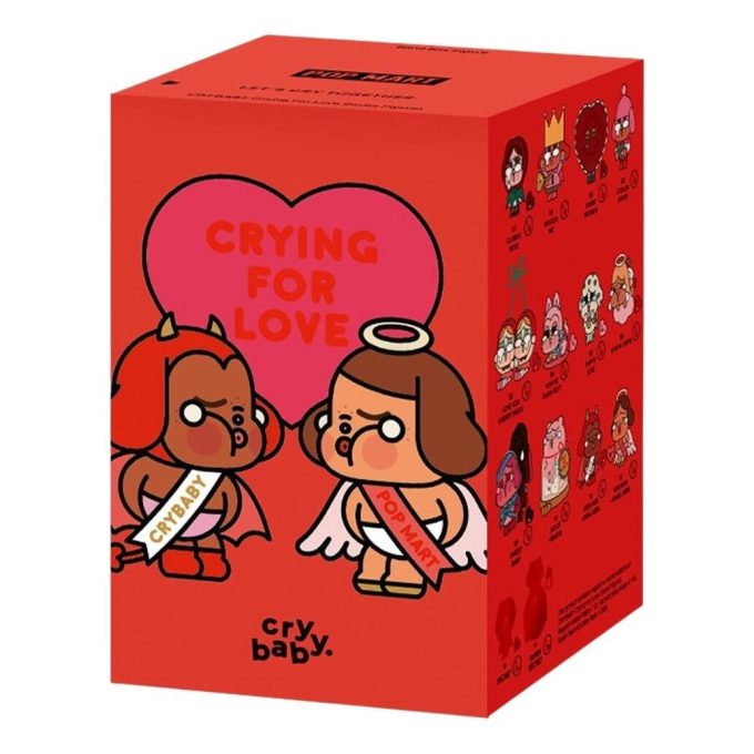 Figurines Crybaby Crying For Love, coffret scellé (1 boîte aveugle)