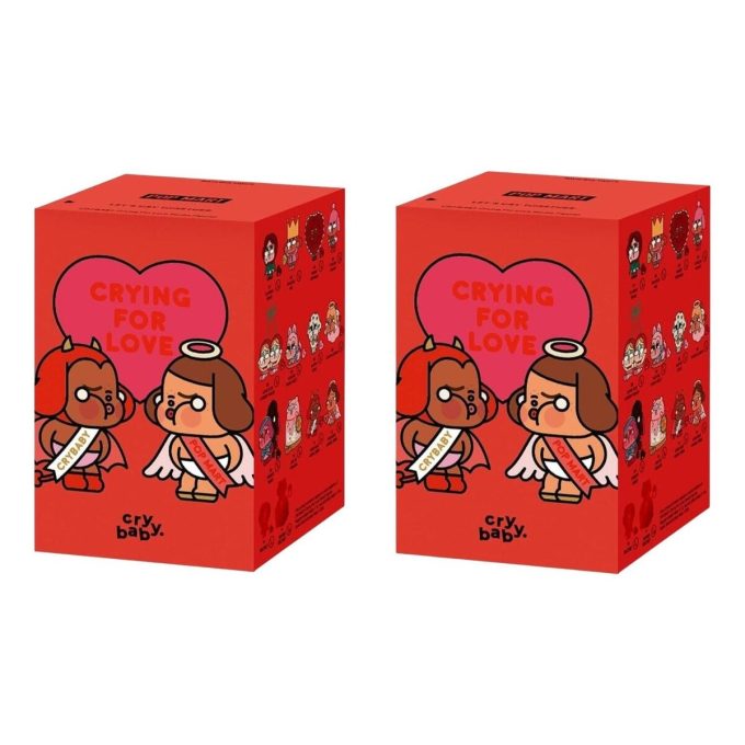 Figurines Crybaby Crying For Love, coffret scellé (2 boîtes aveugles)