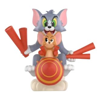 Figurines de boussole interdites Tom & Jerry « Duel de pétards »