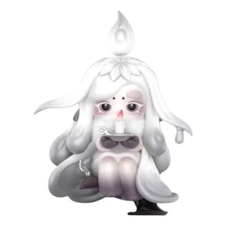 Figurines de chuchotement de bougie Chaka « Rendre des conseils »