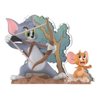 Figurines de la boussole interdite de Tom & Jerry « Aventure de peinture »