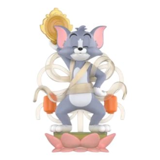 Figurines de la boussole interdite de Tom & Jerry « Tom dans une lanterne »
