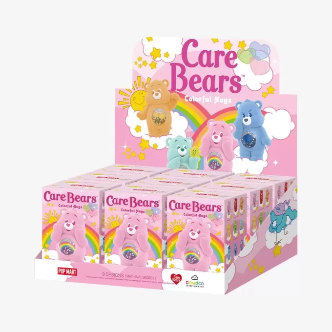 Figurines de la série Care Bears Colorful Hugs