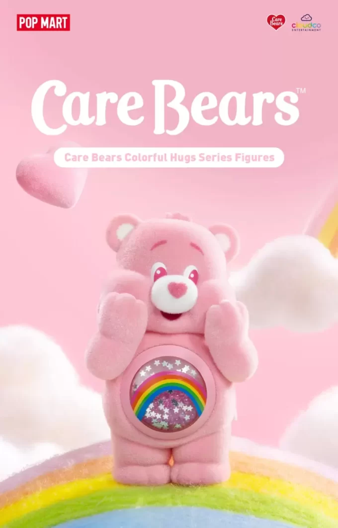 Figurines de la série Care Bears Colorful Hugs