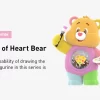 Figurines de la série Care Bears Colorful Hugs