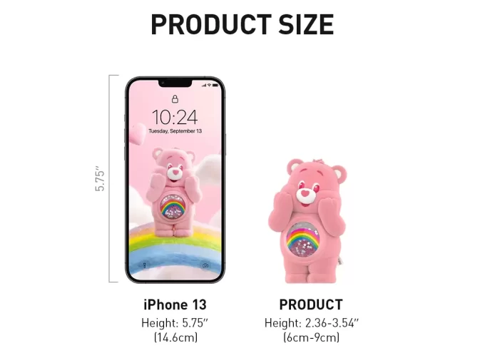 Figurines de la série Care Bears Colorful Hugs