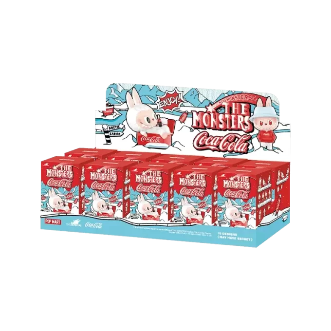 Figurines de la série COCA-COLA LES MONSTRES