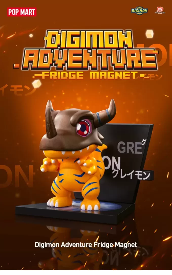 Figurines de la série Digimon Adventure Fridge Magnet
