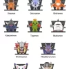 Figurines de la série Digimon Adventure Fridge Magnet