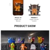 Figurines de la série Digimon Adventure Fridge Magnet