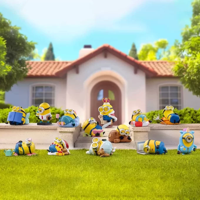 Figurines de la série Minions Lazy Every Day