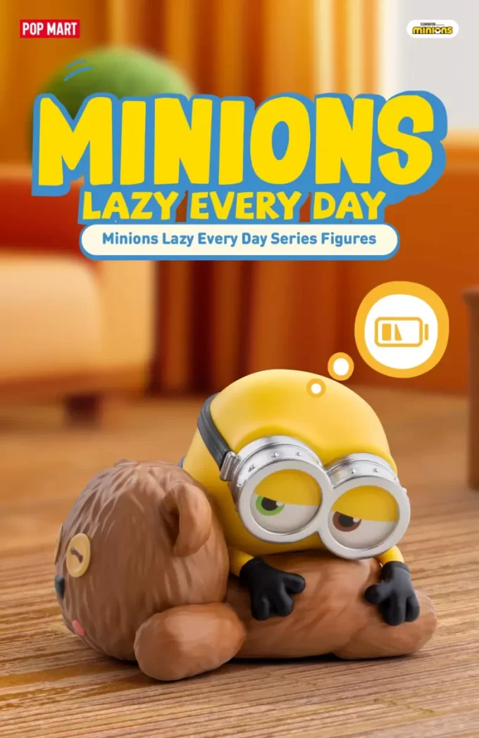 Figurines de la série Minions Lazy Every Day
